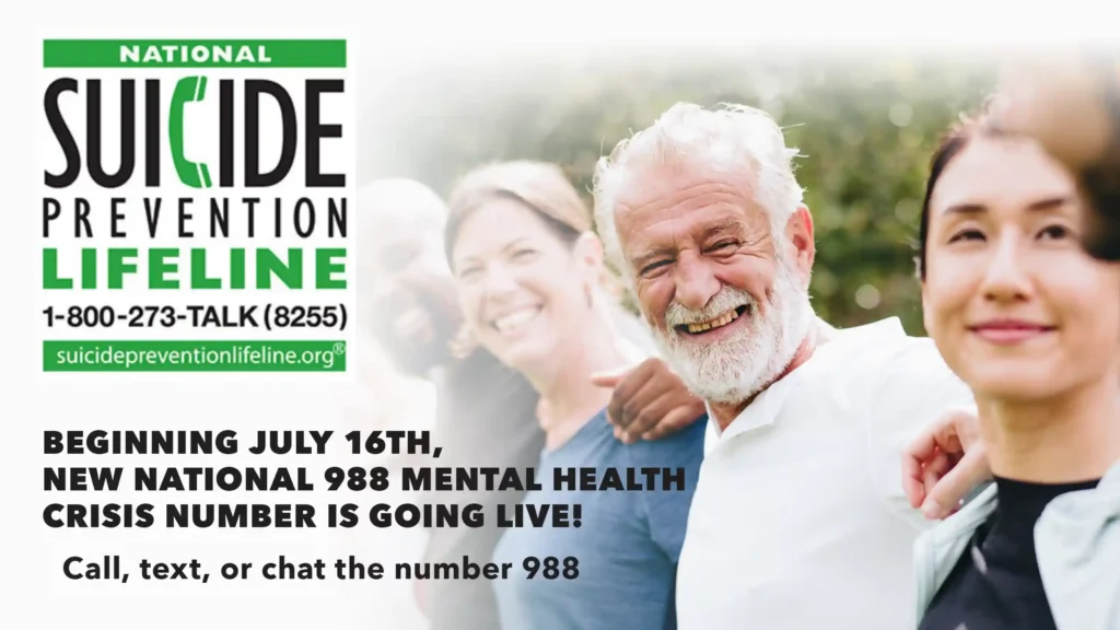 988 and The National Suicide Prevention Lifeline