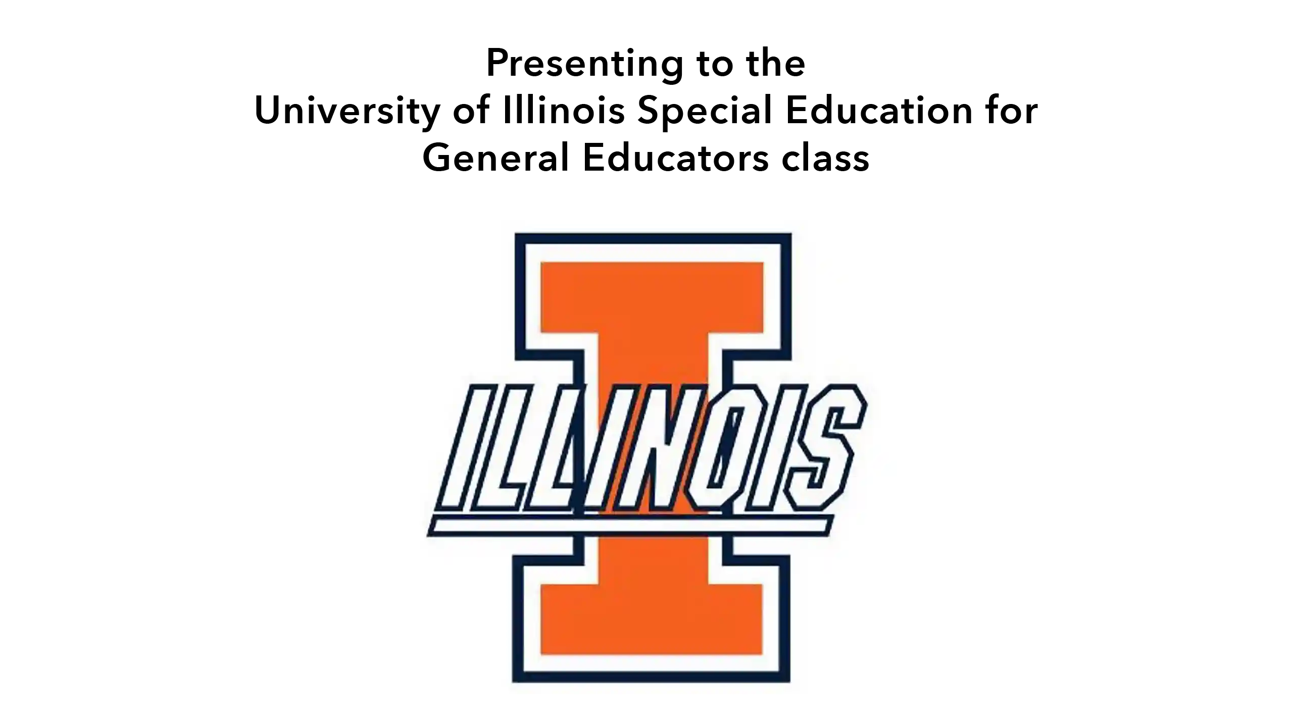 presentation to university of illinois november 2023