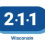 211 wisconsin for nonprofit and government services Logo