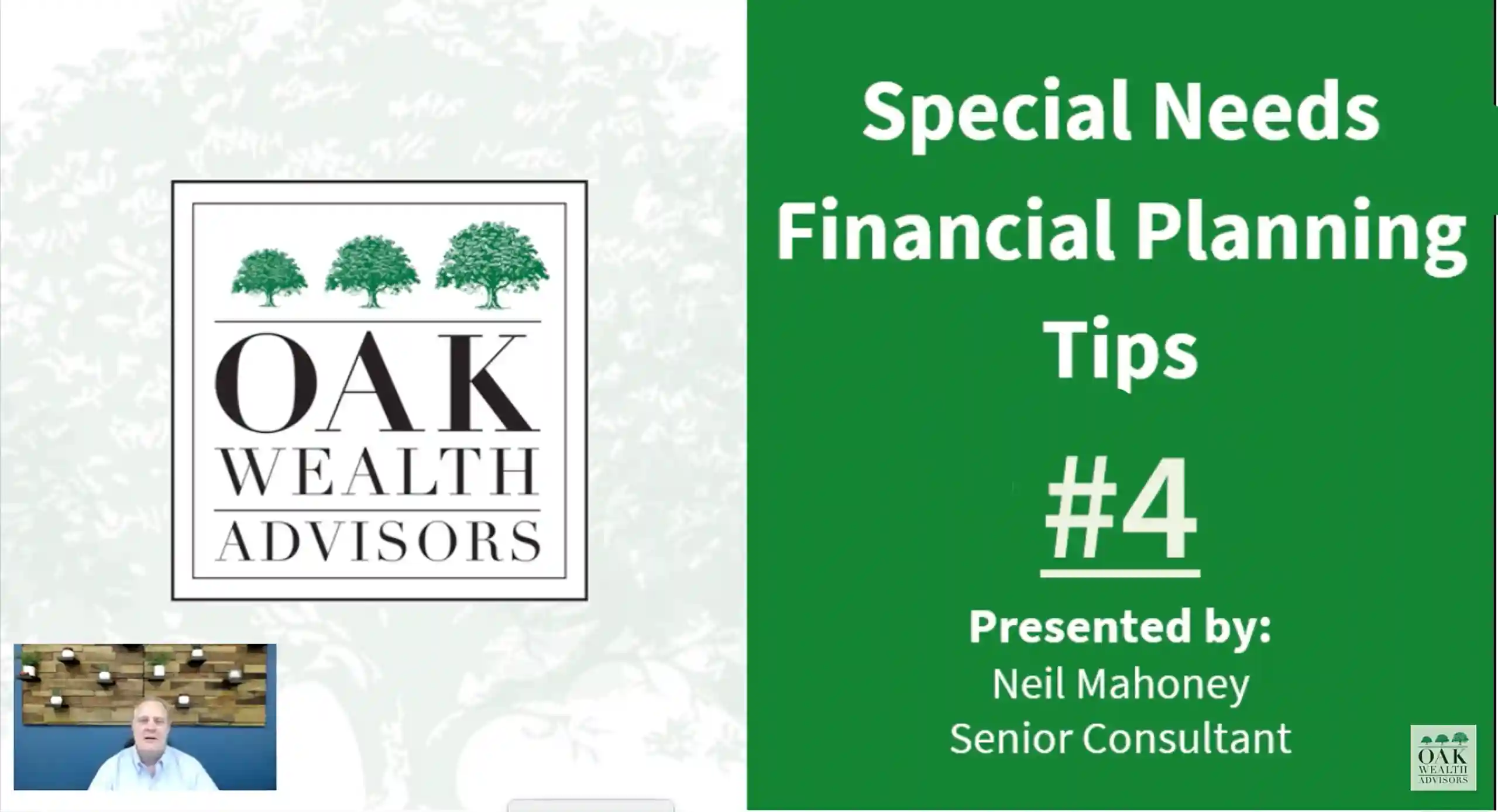 Special Needs Financial Planning Tip No4