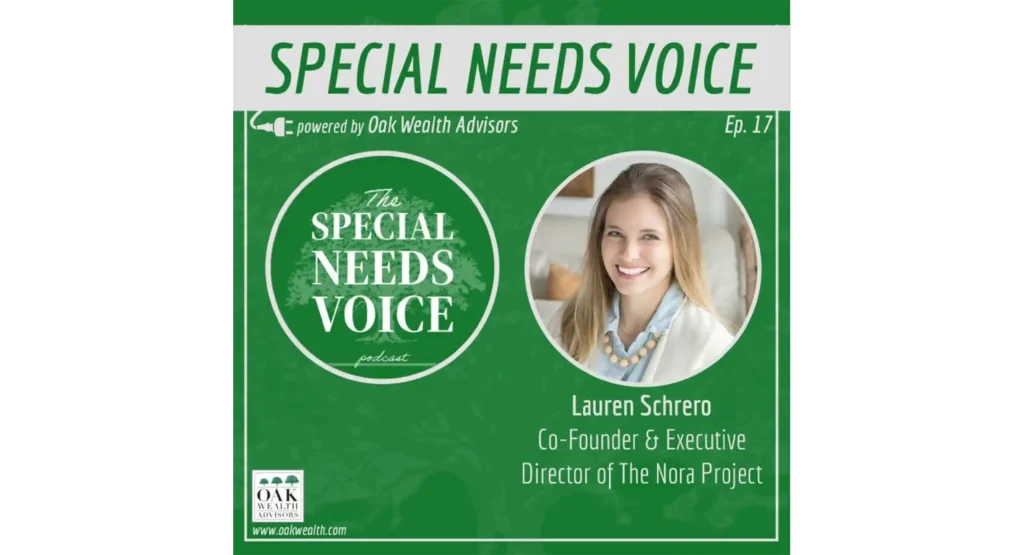 Lauren is the co-founder of The Nora Project, a nonprofit dedicated to training and coaching educators to promote empathy and inclusion around disabilities.

Today, Lauren shares how The Nora Project came to life, how feedback from students and families helped further develop the program, and success stories that highlight the life-changing relationships it fosters.