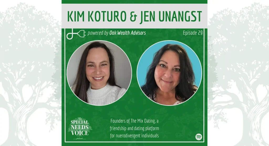 Co-creators of The Mix Dating on The Special Needs Voice Podcast